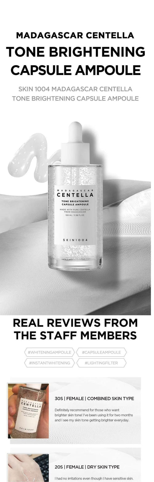 SKIN 1004 - Madagascar Centella Tone Brightening Capsule Ampoule