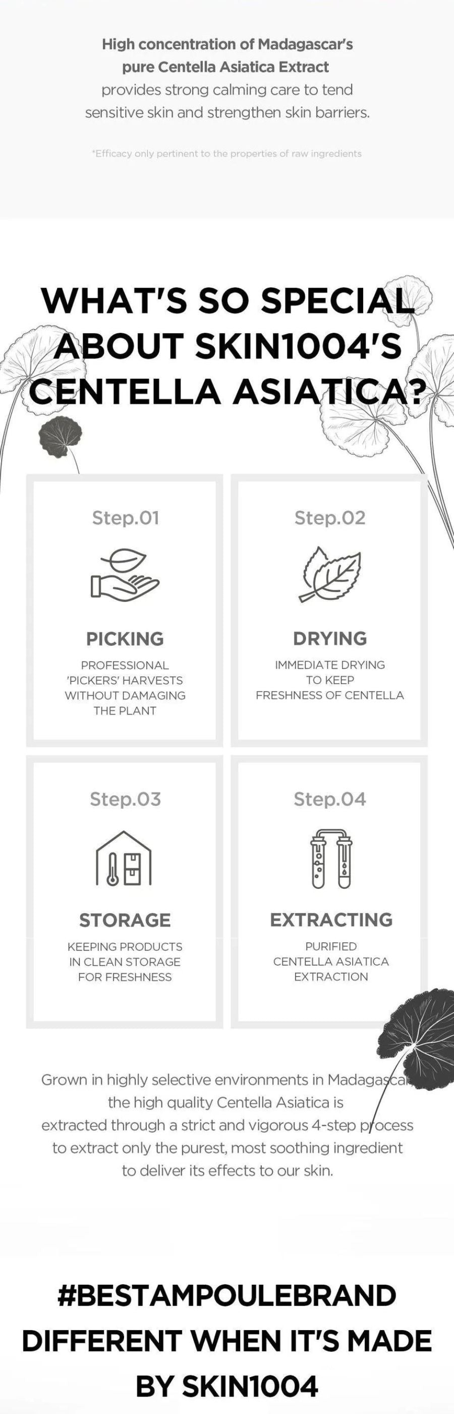 SKIN 1004 - Madagascar Centella Tone Brightening Capsule Ampoule